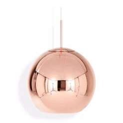 Tom Dixon Copper Round Pendant Lamp