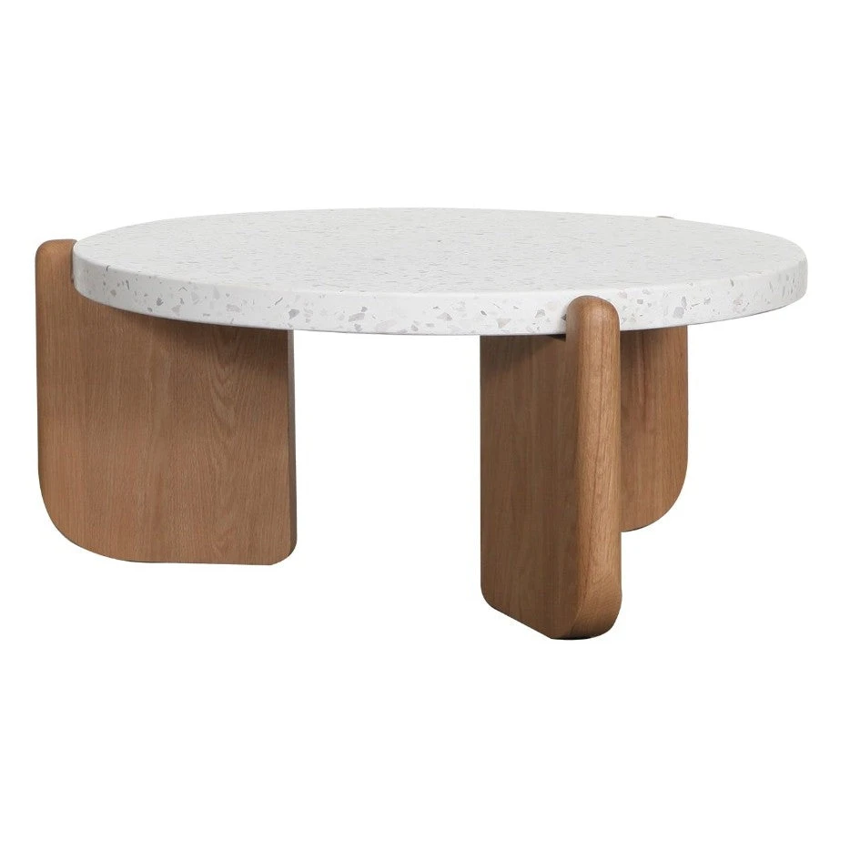 Native Terrazzo Tall Coffee Table - Small 1 Native Terrazzo Tall Coffee Table - Small