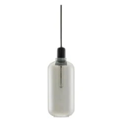 Normann Copenhagen Amp Pendant Lamp 20 Normann Copenhagen Amp Pendant Lamp -Trit Houses Shop noc f03 0 001 smoke black large a2d8f211 45fe 4861 90b2 7d31b4319ae6