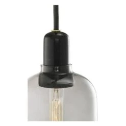 Normann Copenhagen Amp Pendant Lamp 28 Normann Copenhagen Amp Pendant Lamp -Trit Houses Shop noc f03 0 001 smoke black small 02