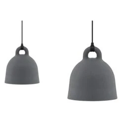 Normann Copenhagen Bell Lamp 36 Normann Copenhagen Bell Lamp -Trit Houses Shop noc f03 1 002 grey 01