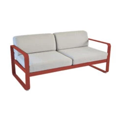 Fermob Bellevie 2 Seater Sofa 36 Fermob Bellevie 2 Seater Sofa -Trit Houses Shop red ochre 18