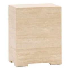 Situation Travertine Side Table -Trit Houses Shop situation tables travertine WH2