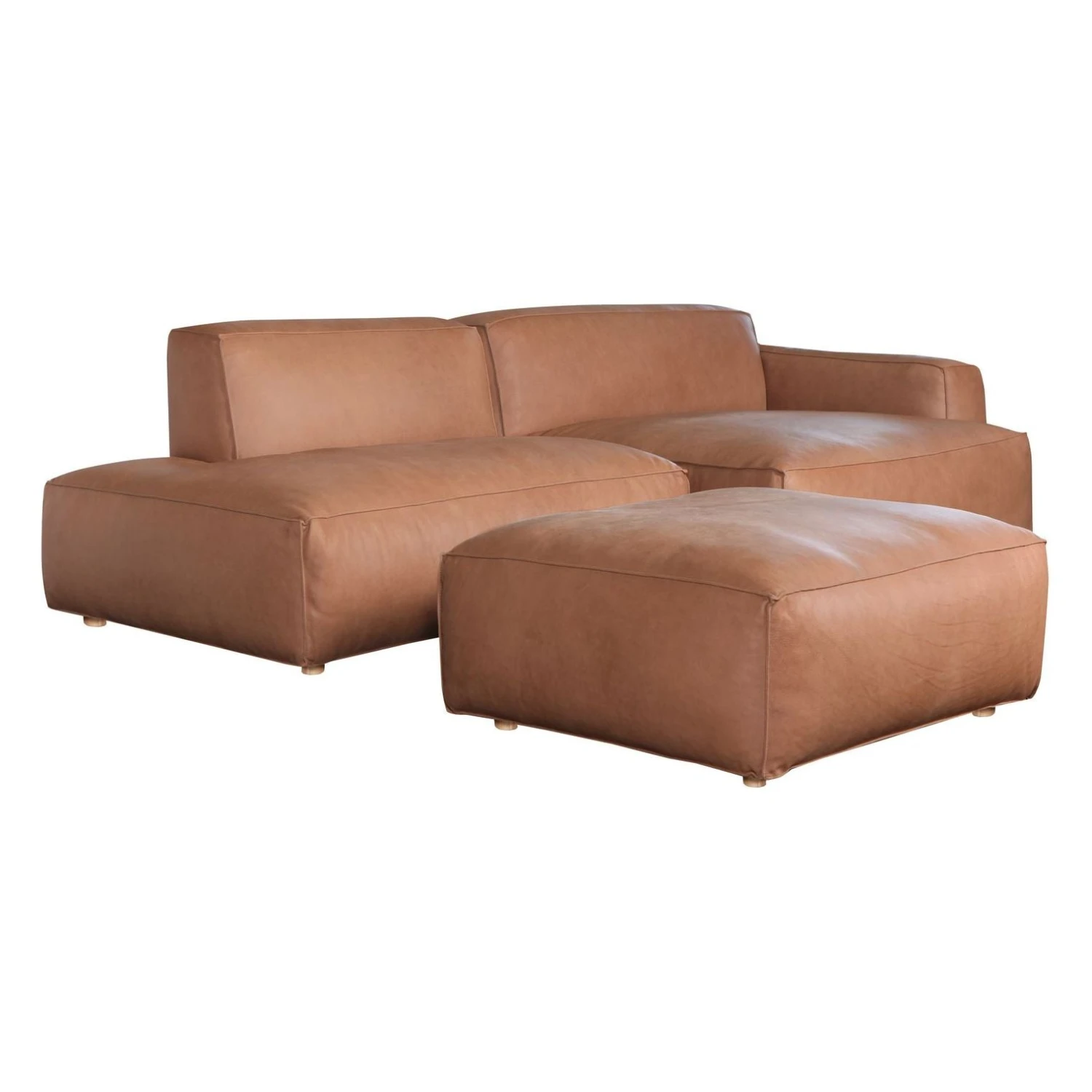 Miller Leather Sofa 4 Miller Leather Sofa - Image 4