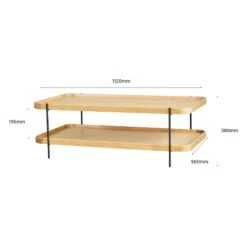 Humla Rectangular Coffee Table -Trit Houses Shop ski b02 1 016 light oak 01 dimensions