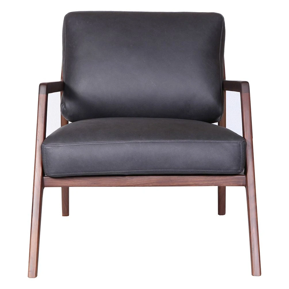 Nysse Leather Lounge Chair 4 Nysse Leather Lounge Chair - Image 4