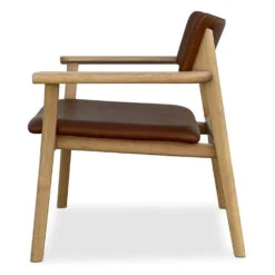 Poise Lounge Armchair -Trit Houses Shop ski c01 1 015 saddle heritage 002 03