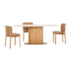 Tilba Pedestal Table 9 Tilba Pedestal Table -Trit Houses Shop tilba180 LO brass ceramic pinta chair front web