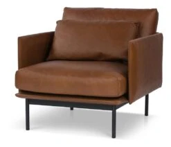 Cherry Lounge Chair -Trit Houses Shop tri c01 1 025 saddle heritage 002 cropped