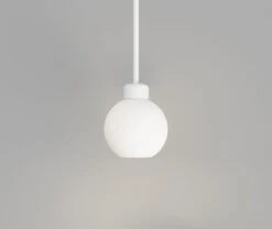 Salon Lite Sphere Pendant Lamp -Trit Houses Shop tri f03 1 038 white opal b10ee453 cb58 4a2d 8928 f0bfe8c6a7ec