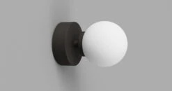Sphere Short Arm Wall Light