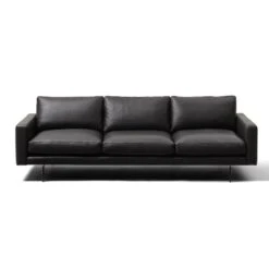Edge V1 3 Seater Sofa -Trit Houses Shop wen a01 1 003 patrol black leather 2
