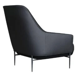 Chill High Back Lounge Chair -Trit Houses Shop wen c01 1 003 patrol black leather 2 8382ca74 29fc 4895 a540 41ad047fda85