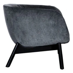 Vista Lounge Chair -Trit Houses Shop wen c01 1 008 double tweed charcoal jamie 6 black 3 main