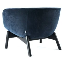 Vista Lounge Chair -Trit Houses Shop wen c01 1 008 navy jamie 10 black 3 main