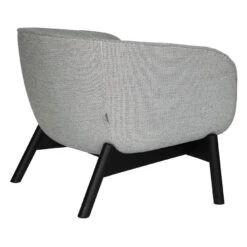 Vista Lounge Chair -Trit Houses Shop wen c01 1 008 tweed light grey coast 4 black 3 main