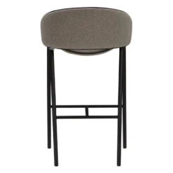Folium Bar Stool With Leather Piping -Trit Houses Shop wen c04 1 003 pebble cuddle 04 04