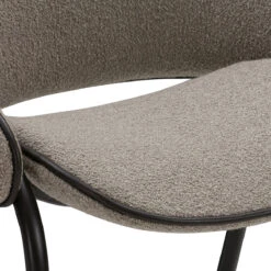 Folium Bar Stool With Leather Piping -Trit Houses Shop wen c04 1 003 pebble cuddle 04 07