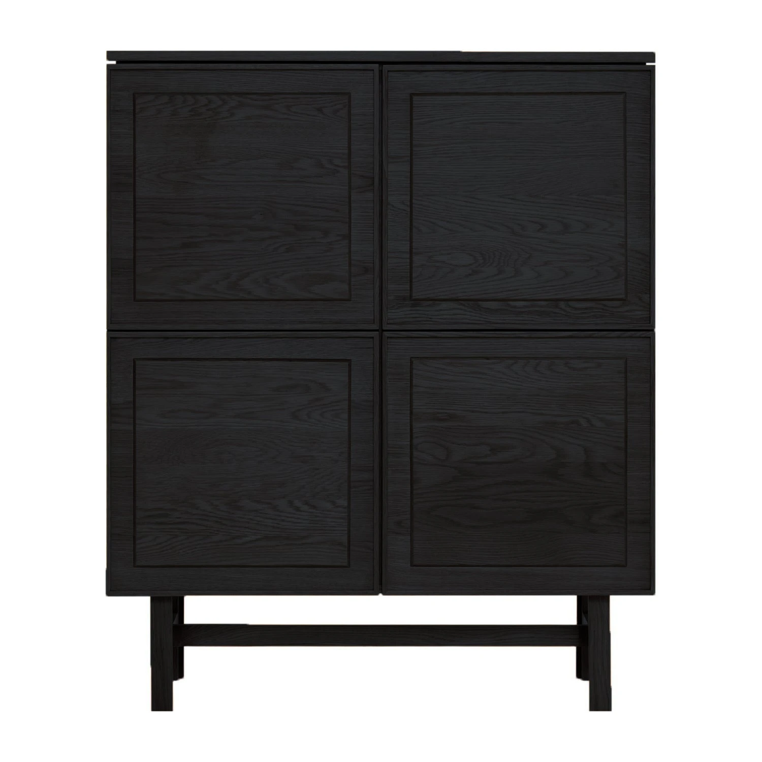 Yorke Timber Tall Highboard 3 Yorke Timber Tall Highboard - Image 3