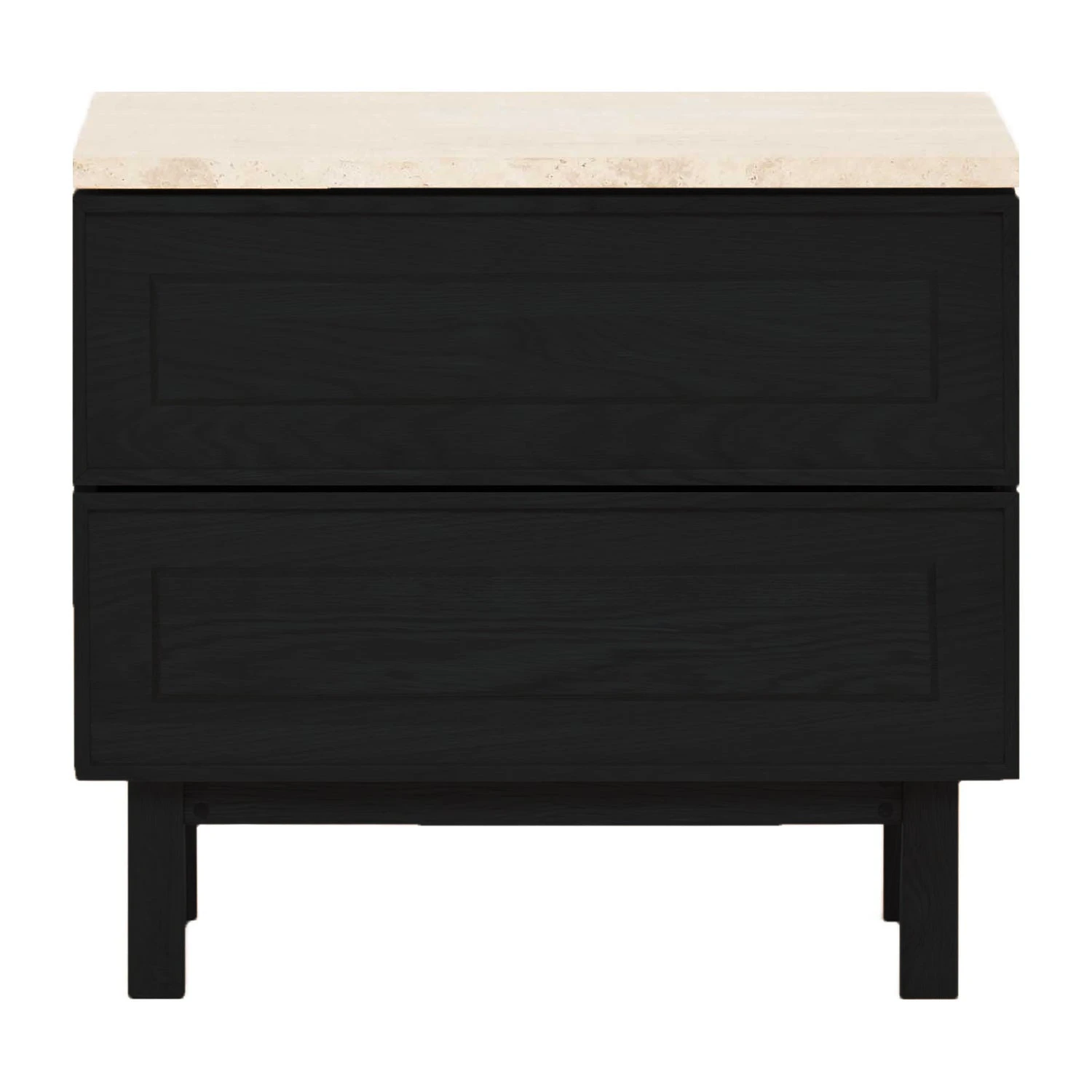 Yorke Travertine Large Nightstand 2 Yorke Travertine Large Nightstand - Image 2